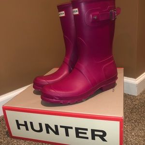 PINK HUNTER BOOTS